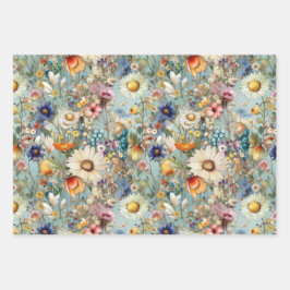 BOHO FLORAL DE FLORES SILVESTRES DE VERÃO
