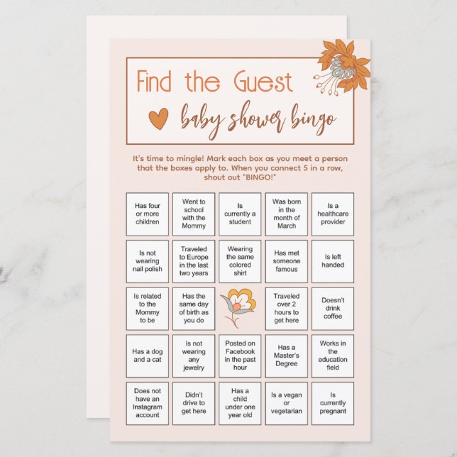 Boho Floral Encontre o Dissipador de Gelo do Chá d (Frente/Verso)