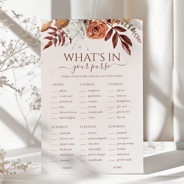 Boho Floral O que há no seu jogo de casamento com  (Criador carregado)