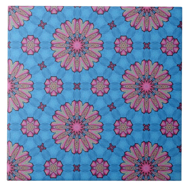 Boho Floral Rosa (Frente)