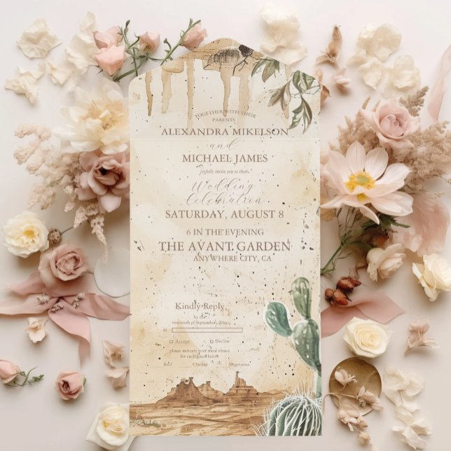 Boho Floral Western Wedding (Criador carregado)