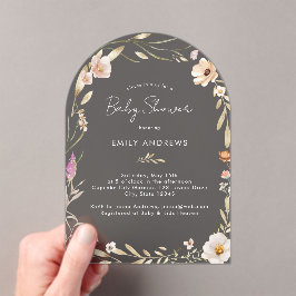 Boho Flower Baby Shower 