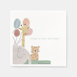 Boho, guardanapo de festa de aniversário