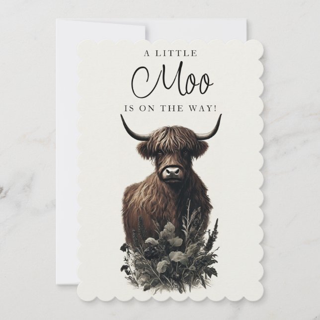 Boho Highland Cow (Frente)