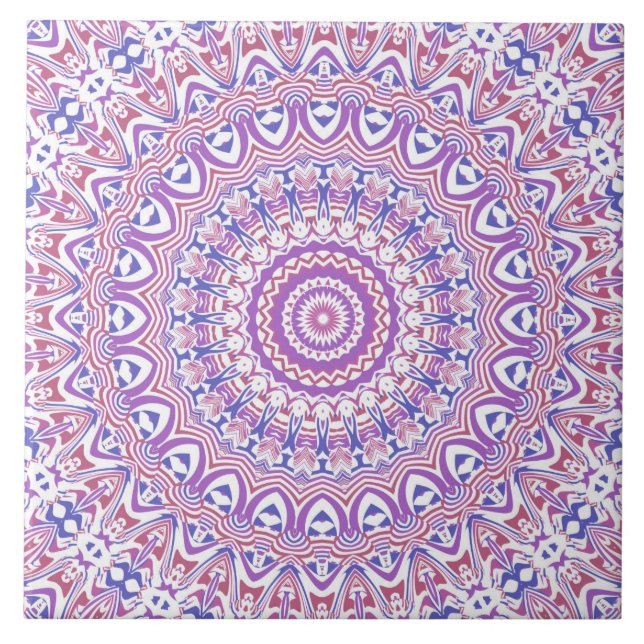 Boho Hippie Funky Groovy Boêmio Kaleidoscópio (Frente)