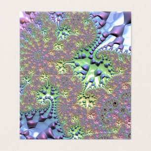 Boho Hippie Groovy Shiny Colorful Rainbow Fractal