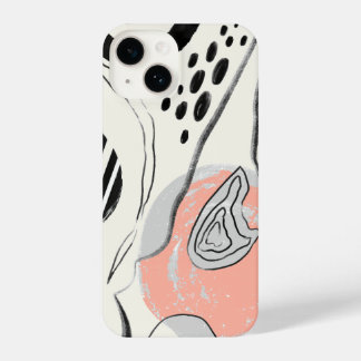 Boho inspirou Abstrato Capa de telefone pontilhada