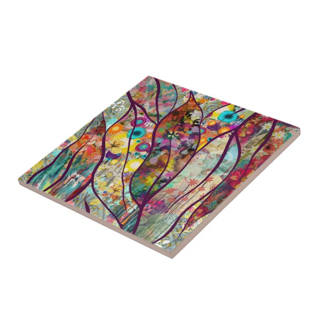 Boho Kaleidoscope - Arte Floral Inspirada pela Nat (Lateral)