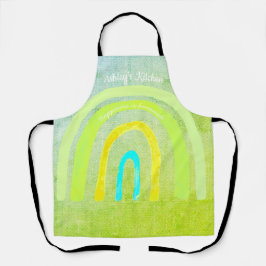 Boho Kitchen Arco-íris 'A Felicidade é Caseira'