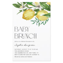 Boho Lemon e Blooms Baby Brunation