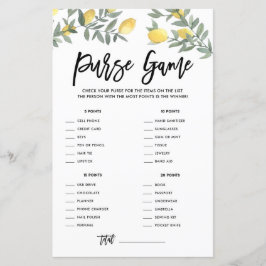 Boho Lemon O que há no seu jogo de Chá de panela