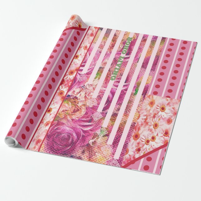 BOHO LIVING - Papel de embrulho (Desenrolado)