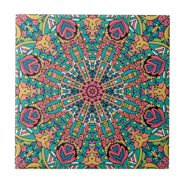 Boho Mandala Festivo    (Frente)