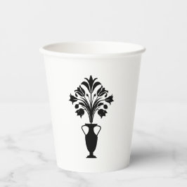 Boho Mid Century Flower Pot