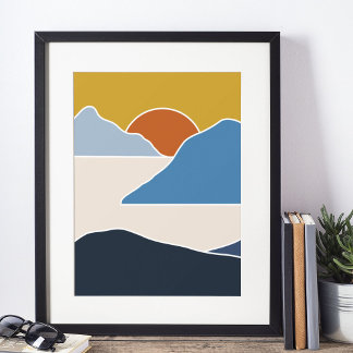 boho moderna Impressão