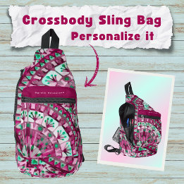 Boho Mosaico - Berry Rosa Azulejo -