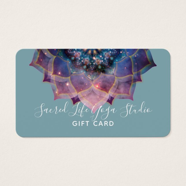 Boho Nebula Mandala, Mística (Frente)