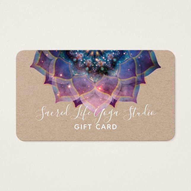 Boho Nebula Mandala, Mystical (Frente)
