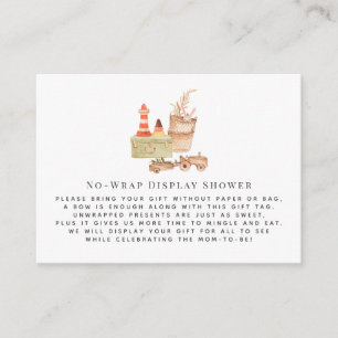 Boho Nursery Sem Inserção de Chá de Exibição