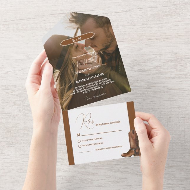 Boho Ocidental do Boho Ocidental, Elegante Minimal (Aba destacável)