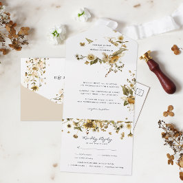 Boho Outono Flor Silvestre | Casamento Botânico