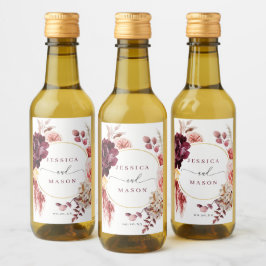 Boho Pampas Grass Wedes Favorece Mini Etiqueta De 