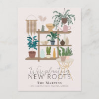 Boho Plantando Novas Raízes Movendo Anúncio