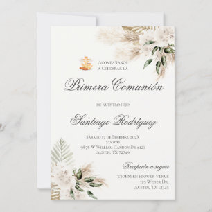 Boho Primeiro Convite à Comunicação em Espanhol