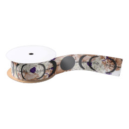 Boho Purple Wiccan Manipulando Fase da Lua