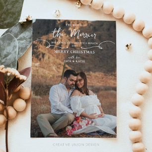 Boho Quanto Mais Melhor Anúncio de Gravidez