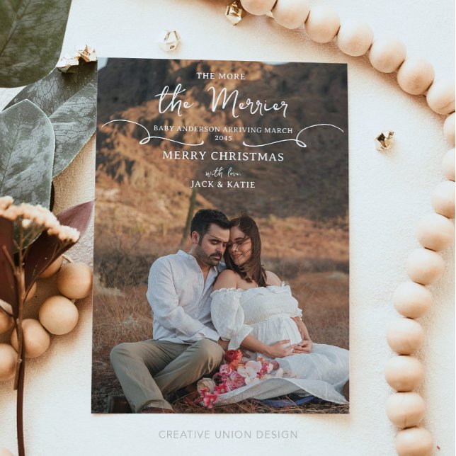 Boho Quanto Mais Melhor Anúncio de Gravidez (Criador carregado)