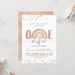 Boho Rainbow não é um maravilhoso convite