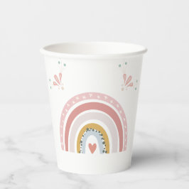 Boho Rainbow Party Cups