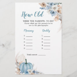 Boho Rustic Pumpkin Cai Quantos Anos Os Pais