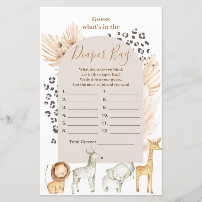 Boho Selvagens Adivinha O Que Há Na Fralda (Frente)