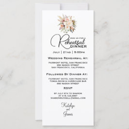 Boho Soft Rosas/Janto de ensaio das flores brancas