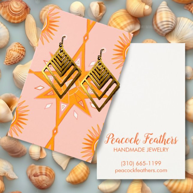 Boho Stars Earrando Necklace Jewelry Placa (Criador carregado)