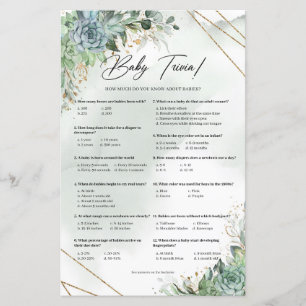 Boho suculenta a estrutura de ouro eucalipto Bebê