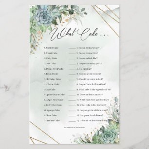 Boho suculenta o quadro de ouro de eucalipto Que B