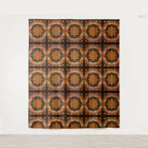 Boho Sun & Moon Wall Tapeçaria - Decoração Celesti