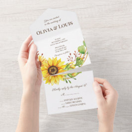 Boho sunflower verão-time