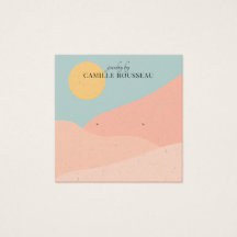 Boho Terracotta Abstrato Desert Jewelry