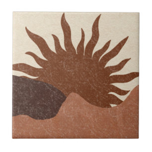 Boho Terracotta Desert Sun