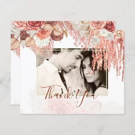 Boho Terracotta Rosa Pampas Grass Casamento Floral