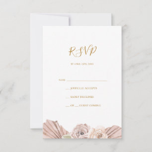 Boho Tropical Botânica   Placa RSVP