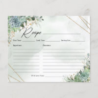 Boho verde suculenta receita de ouro eucalipto