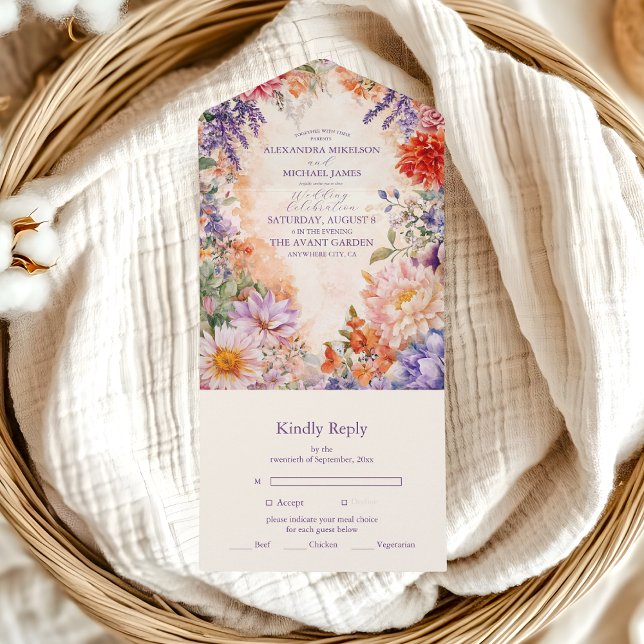 Boho Victorian Royal Floral Wedding (Criador carregado)