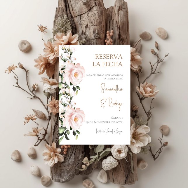 Boho Wedding Save the Date (Criador carregado)