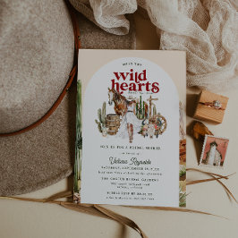Boho Western Desert | Convite para Chá de Noiva