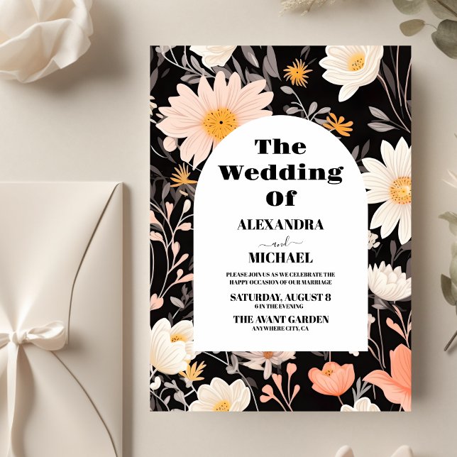 Boho Wildflower Wedding Elegante Orçamento (Criador carregado)